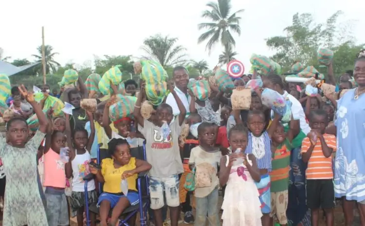  Over 200 Kids Benefit from Our Ministry to Children Intervention in Glozohn Community, Montserrado County.